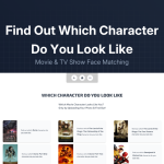 Find my look alike, doppelganger, face match character in Movie & TV Show