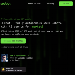 SEO Bot – fully autonomous "SEO Robot" with AI agents for Busy Founders