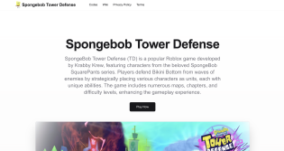 spongebob tower defense